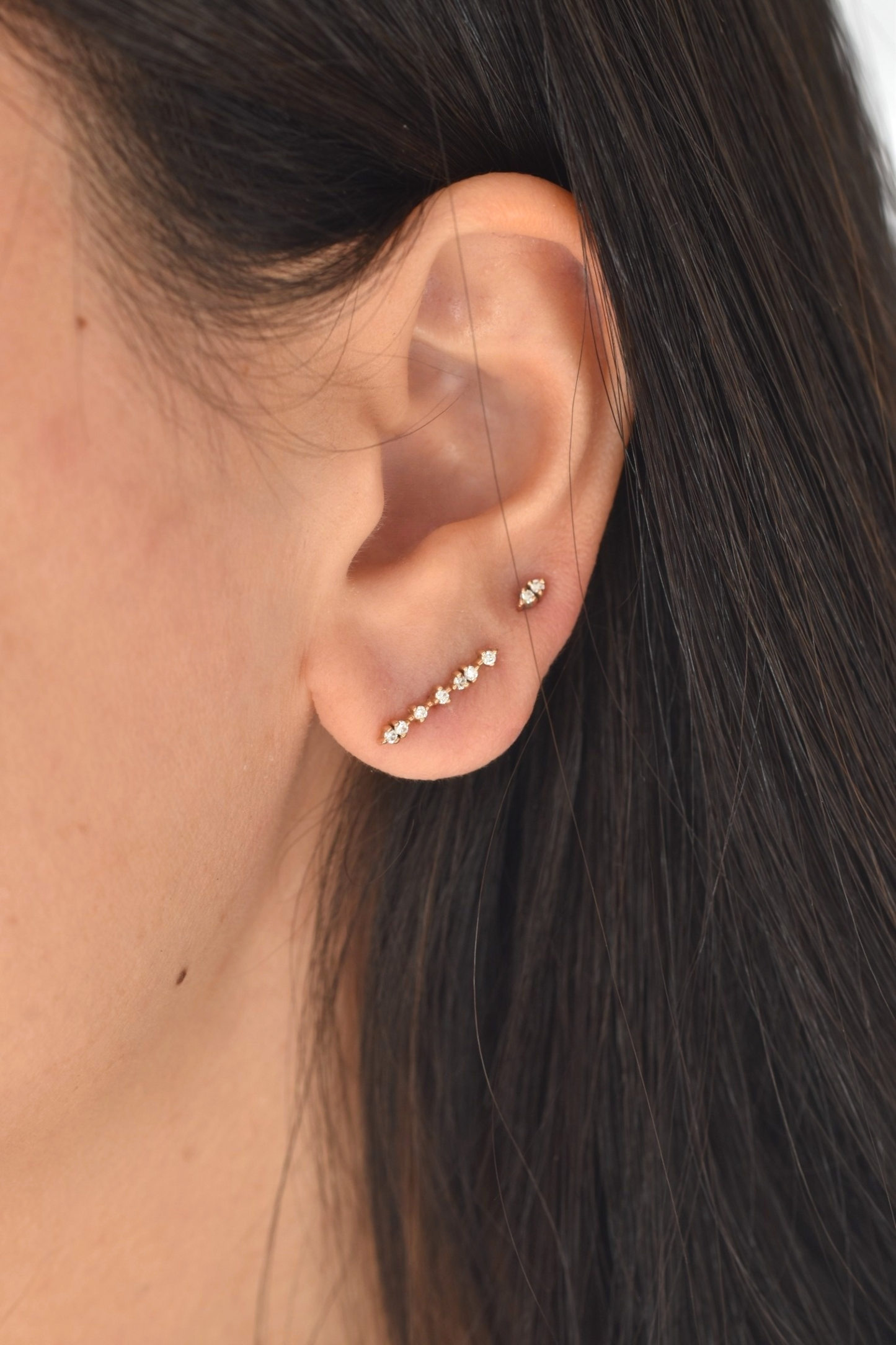 Boucle d’oreille Comète